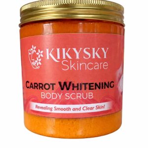 carrot whitening body scrub {500g}